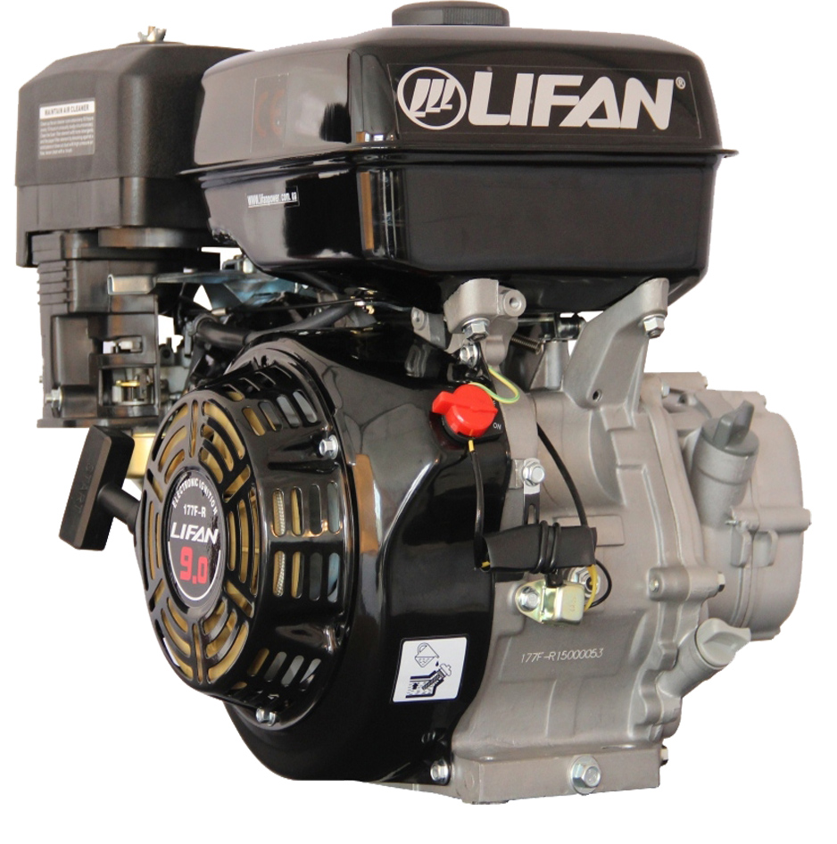 Моторы б у беларусь. Двигатель бензиновый Lifan 177f (9 л.с.). Двигатель Lifan 177f. Lifan 9,0 л.с. 177f. Двигатель Lifan 177f-r.