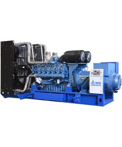 Высоковольтный дизельный генератор ТСС АД-1000С-Т6300-1РМ9 (TBd 1380TS-6300) 1000 кВт, фото 